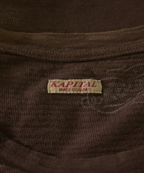 KAPITAL（キャピタル）Tシャツ・カットソー 茶 サイズ:1(S位) レディース/2200635149244