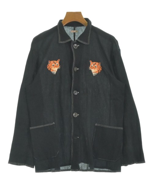 KAPITAL(キャピタル)カジュアルシャツ 黒 サイズ:0(XS位)/2200635149251