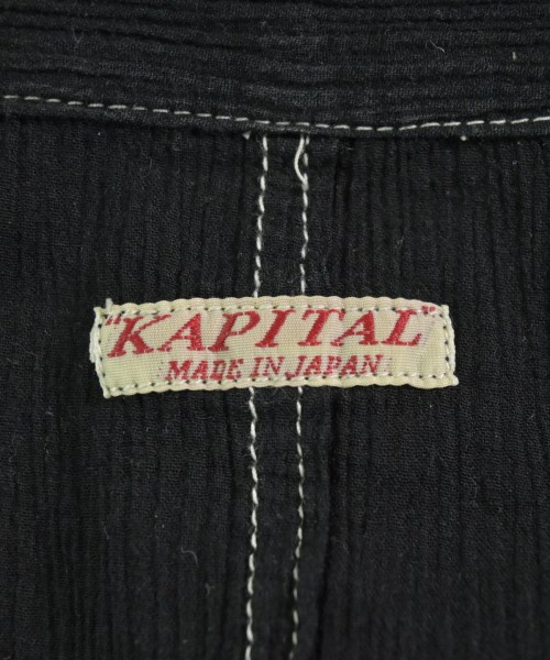 KAPITAL（キャピタル）カジュアルシャツ 黒 サイズ:0(XS位) レディース/2200635149251