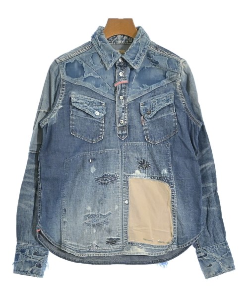 KAPITAL(キャピタル)カジュアルシャツ 青 サイズ:1(S位)/2200635149282