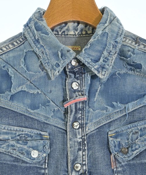 KAPITAL（キャピタル）カジュアルシャツ 青 サイズ:1(S位) レディース/2200635149282