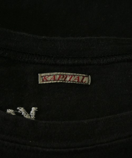 KAPITAL（キャピタル）Tシャツ・カットソー 黒 サイズ:1(S位) レディース/2200635149350