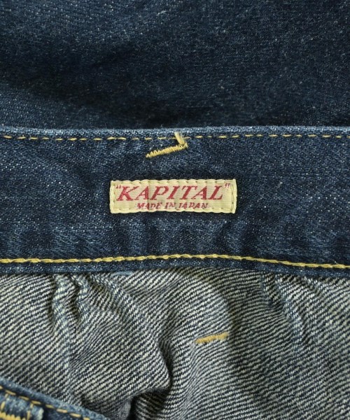 KAPITAL（キャピタル）デニムパンツ 紺 サイズ:1(S位) レディース/2200635149442