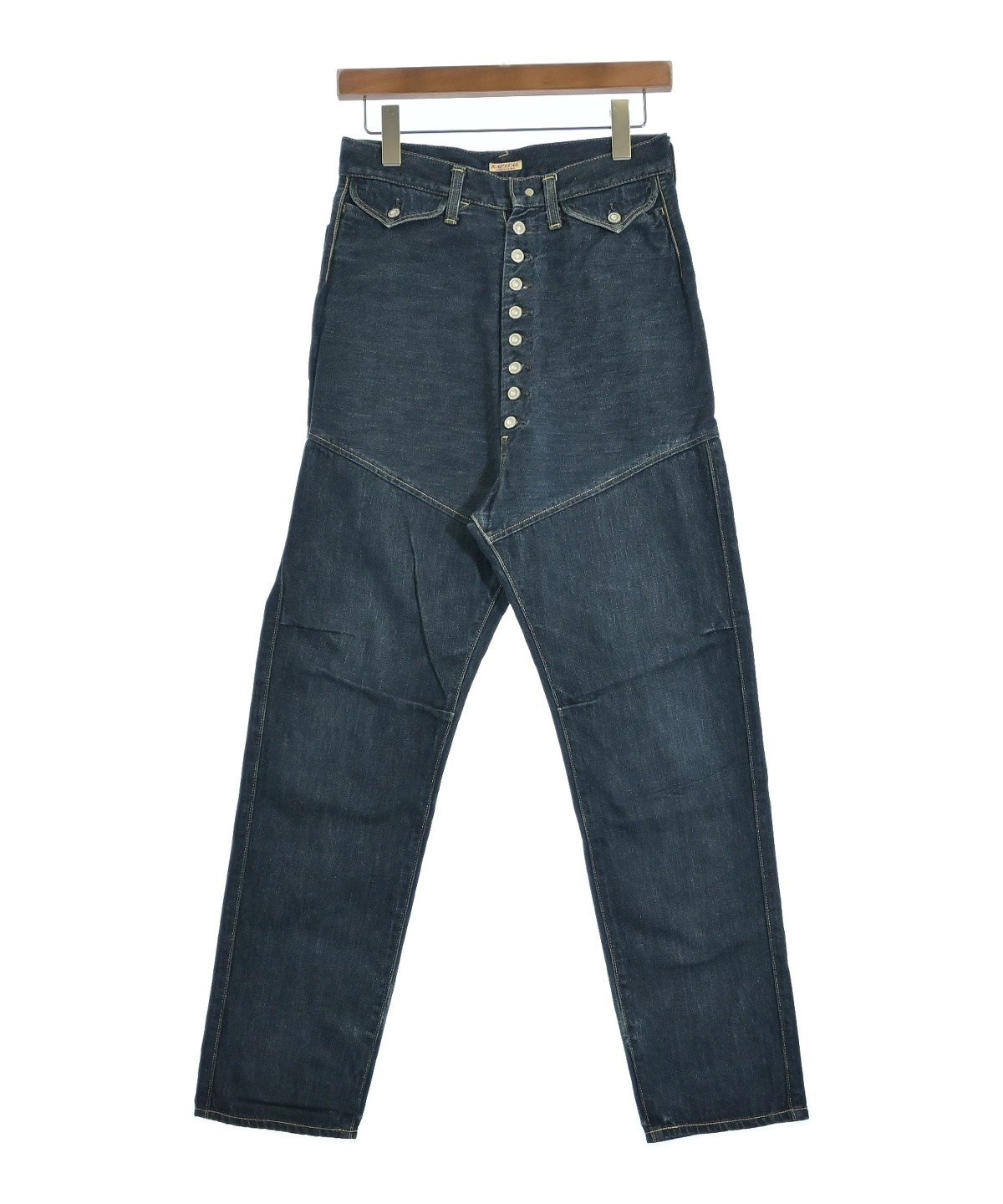 キャピタル　デニムパンツ KAPITAL（キャピタル）デニムパンツ 紺 サイズ:1(S位) レディース