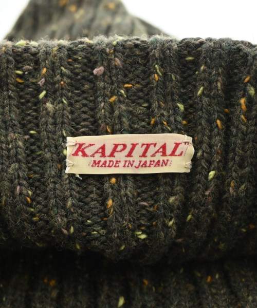 KAPITAL（キャピタル）ニットキャップ・ビーニー カーキ サイズ:- レディース/2200635149565