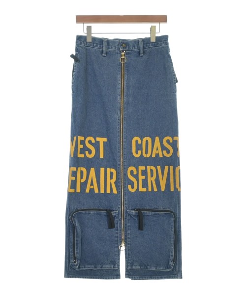 KAPITAL(キャピタル)ロング・マキシ丈スカート 紺 サイズ:1(S位)/2200649141012