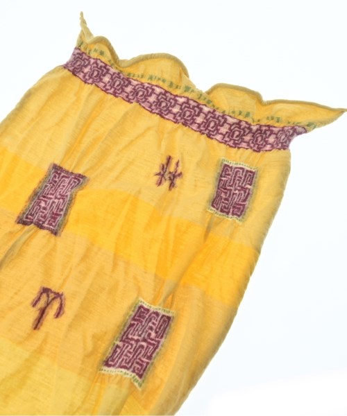 KAPITAL（キャピタル）マフラー 黄 サイズ:- レディース/2200654113042