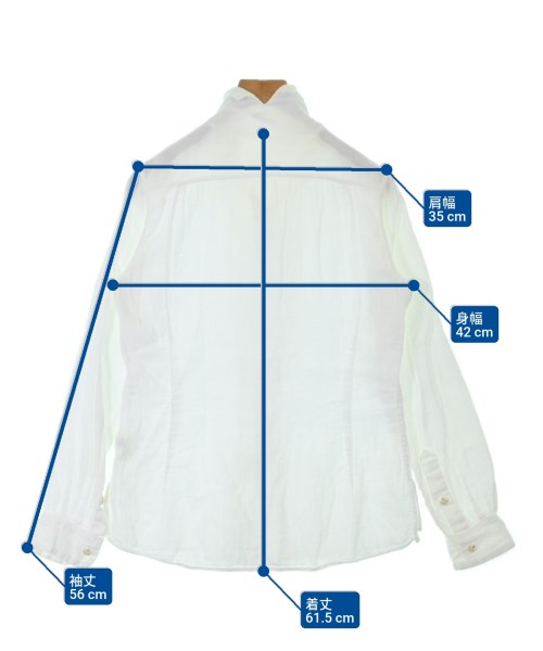 KAPITAL（キャピタル）カジュアルシャツ 白 サイズ:S レディース/2200654113073