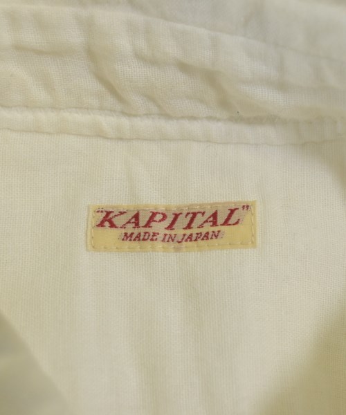 KAPITAL（キャピタル）カジュアルシャツ 白 サイズ:1(S位) レディース/2200704241350