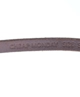CHEAP MONDAY（チープマンデイ）ベルト 茶 サイズ:- レディース/2200616646229