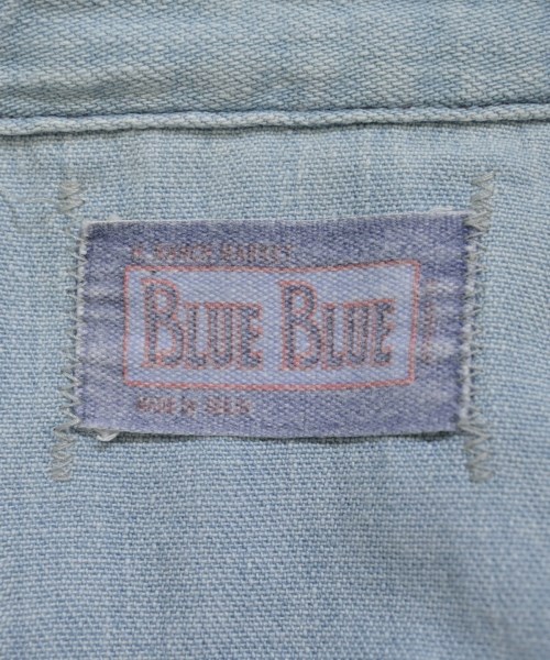 BLUE BLUE（ブルーブルー）カジュアルシャツ 青 サイズ:2(M位) レディース/2200672926273