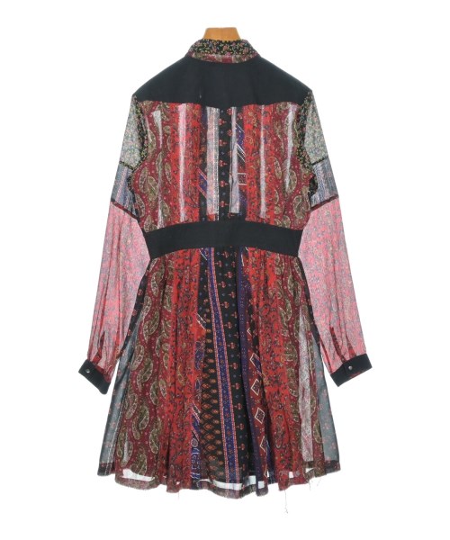 DIESEL（ディーゼル）シャツワンピース 赤 サイズ:S レディース/2200635389039