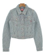 DIESEL（ディーゼル）デニムジャケット 青 サイズ:XS レディース/2200635789037
