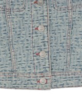 DIESEL（ディーゼル）デニムジャケット 青 サイズ:XS レディース/2200635789037