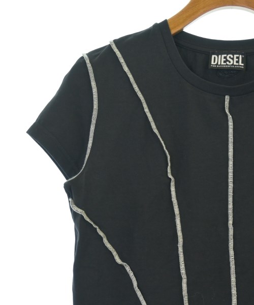 DIESEL（ディーゼル）Tシャツ・カットソー 黒 サイズ:S レディース/2200635830067