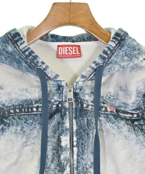 DIESEL（ディーゼル）パーカー 青 サイズ:M レディース/2200632320196