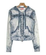DIESEL（ディーゼル）パーカー 青 サイズ:M レディース/2200632320196
