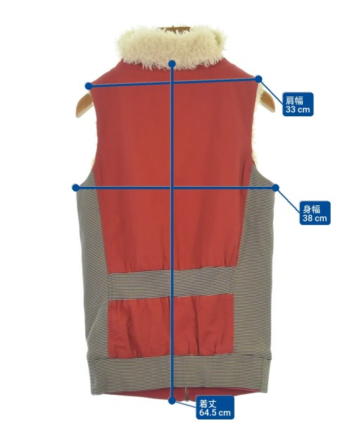 DIESEL（ディーゼル）ブルゾン 赤 サイズ:S レディース/2200632320240