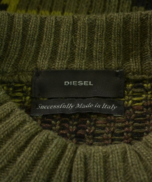 DIESEL（ディーゼル）ニット・セーター カーキ サイズ:XS レディース/2200632320257