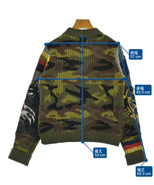 DIESEL（ディーゼル）ニット・セーター カーキ サイズ:XS レディース/2200632320257