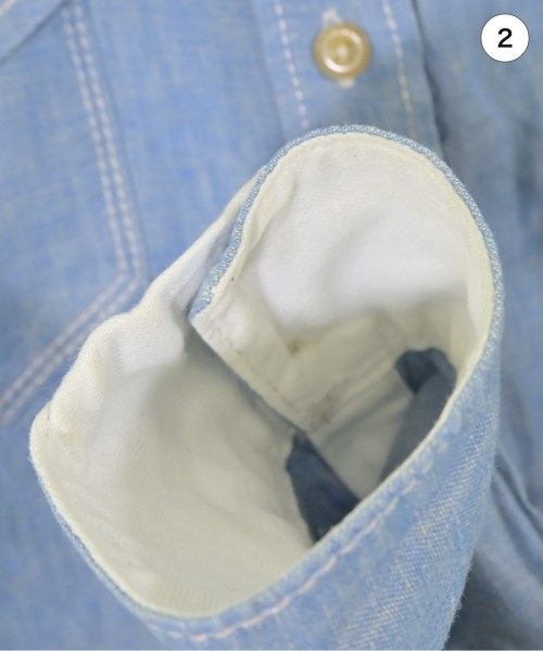 DIESEL（ディーゼル）カジュアルシャツ 青 サイズ:XS レディース/2200632320271