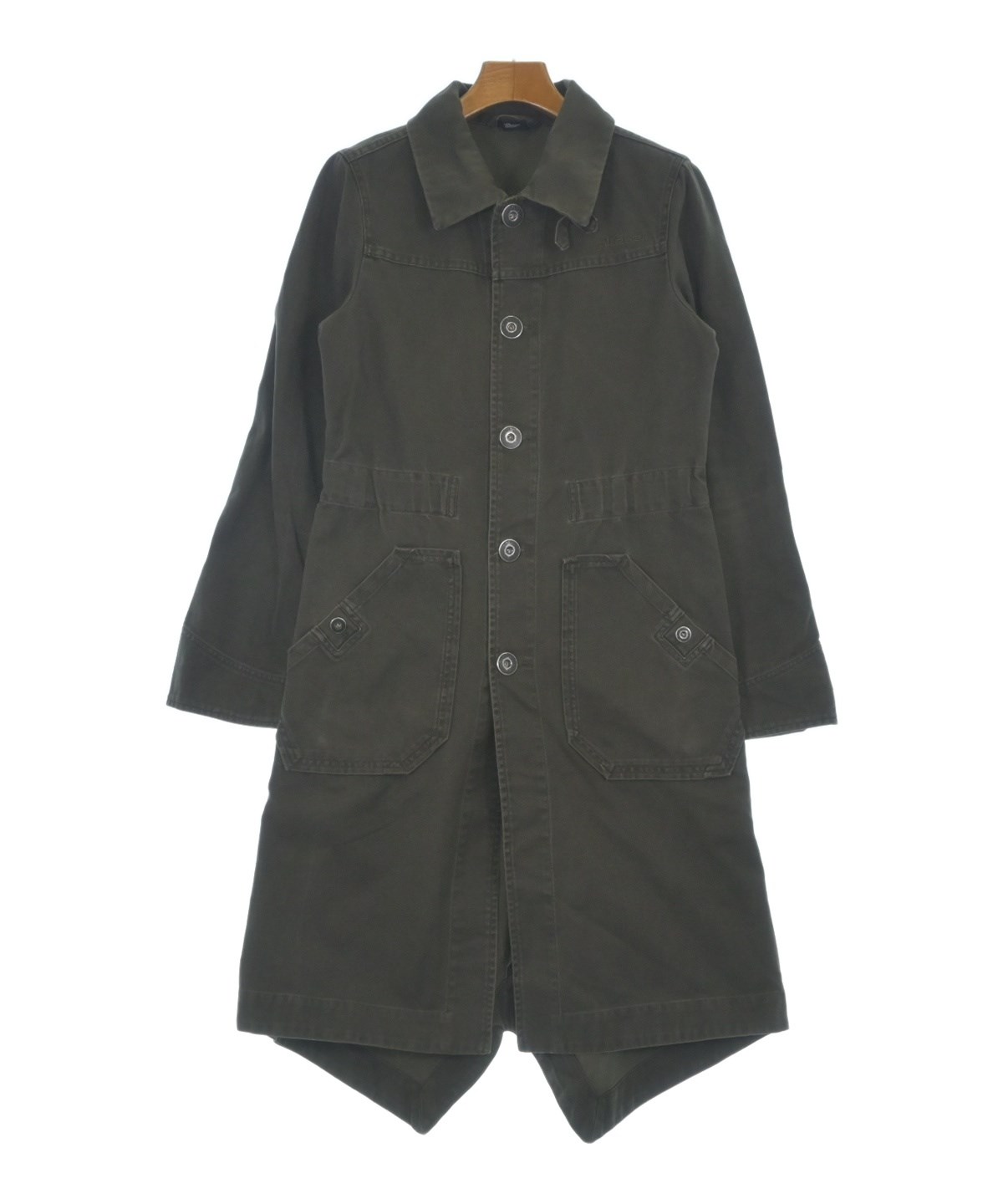 DIESEL（ディーゼル）コート カーキ サイズ:S レディース
