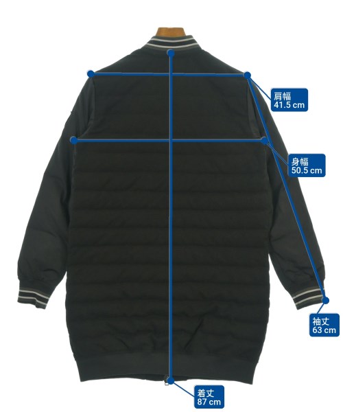 DIESEL（ディーゼル）コート 黒 サイズ:S レディース/2200632320424