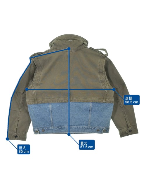 DIESEL（ディーゼル）ブルゾン カーキ サイズ:XXS レディース/2200632320547