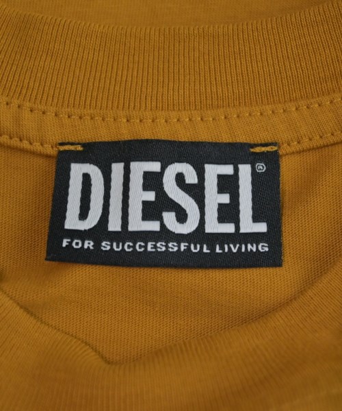 DIESEL（ディーゼル）Tシャツ・カットソー オレンジ サイズ:M レディース/2200623795200