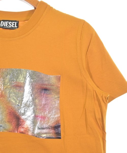 DIESEL（ディーゼル）Tシャツ・カットソー オレンジ サイズ:M レディース/2200623795200