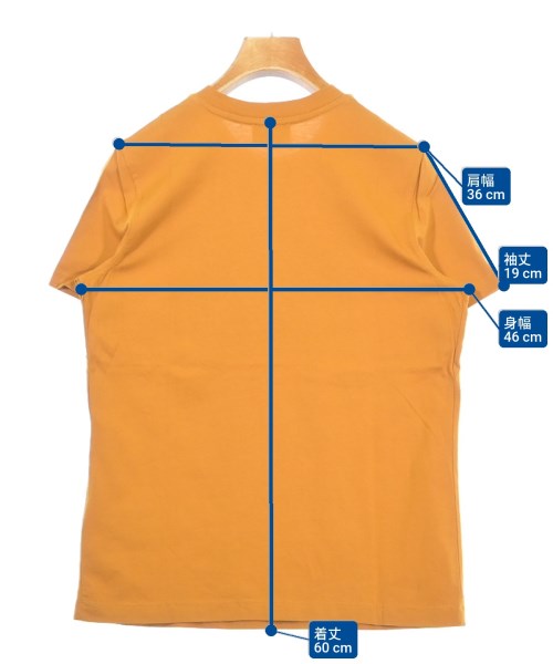 DIESEL（ディーゼル）Tシャツ・カットソー オレンジ サイズ:M レディース/2200623795200