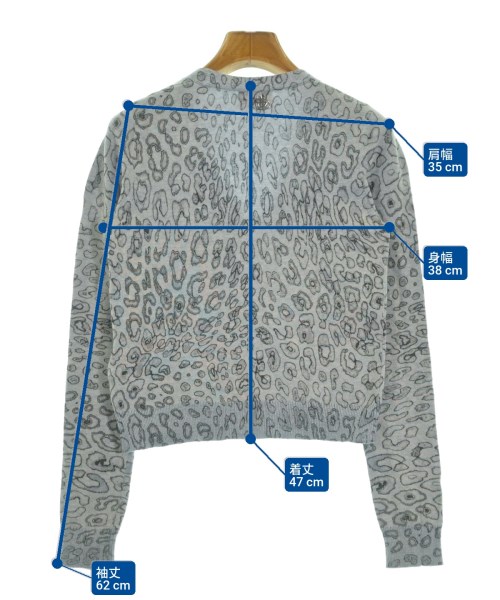 DIESEL（ディーゼル）カーディガン 青 サイズ:XS レディース/2200638128031