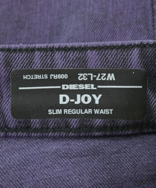 DIESEL（ディーゼル）デニムパンツ 紫 サイズ:27(M位) レディース/2200625366071