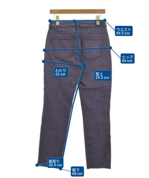 DIESEL（ディーゼル）デニムパンツ 紫 サイズ:27(M位) レディース/2200625366071