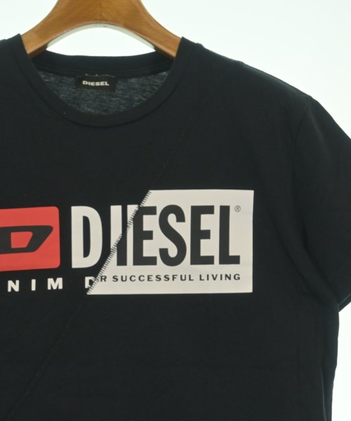DIESEL（ディーゼル）Tシャツ・カットソー 黒 サイズ:S レディース/2200615637129