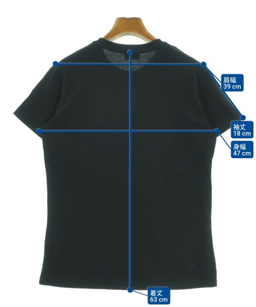 DIESEL（ディーゼル）Tシャツ・カットソー 黒 サイズ:S レディース/2200615637129