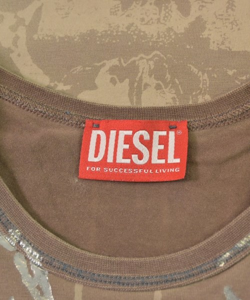 DIESEL（ディーゼル）Tシャツ・カットソー 茶 サイズ:M レディース/2200639711065