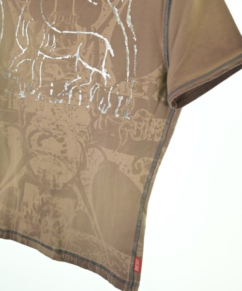 DIESEL（ディーゼル）Tシャツ・カットソー 茶 サイズ:M レディース/2200639711065