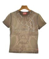 DIESEL（ディーゼル）Tシャツ・カットソー 茶 サイズ:M レディース/2200639711065