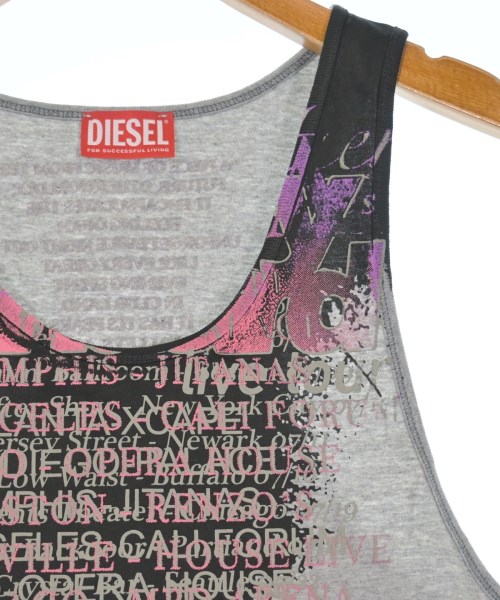 DIESEL（ディーゼル）タンクトップ グレー サイズ:L レディース/2200639855141