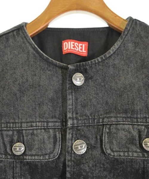 DIESEL（ディーゼル）デニムジャケット 黒 サイズ:S レディース/2200636011014