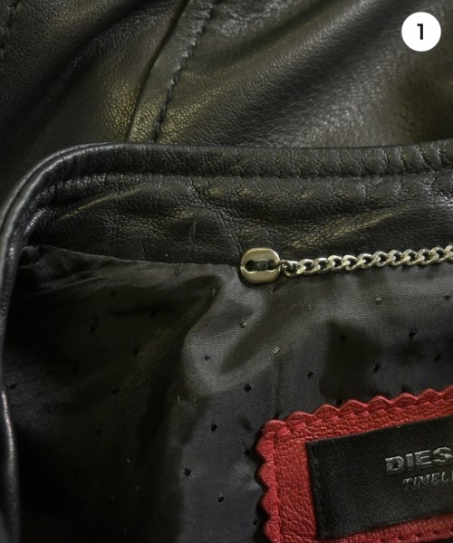 DIESEL（ディーゼル）ライダース 黒 サイズ:XS レディース/2200640112011