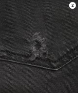 DIESEL（ディーゼル）デニムパンツ 黒 サイズ:26(M位) レディース/2200640765071