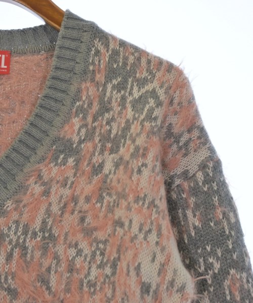 DIESEL（ディーゼル）ニット・セーター グレー サイズ:XS レディース/2200640811020