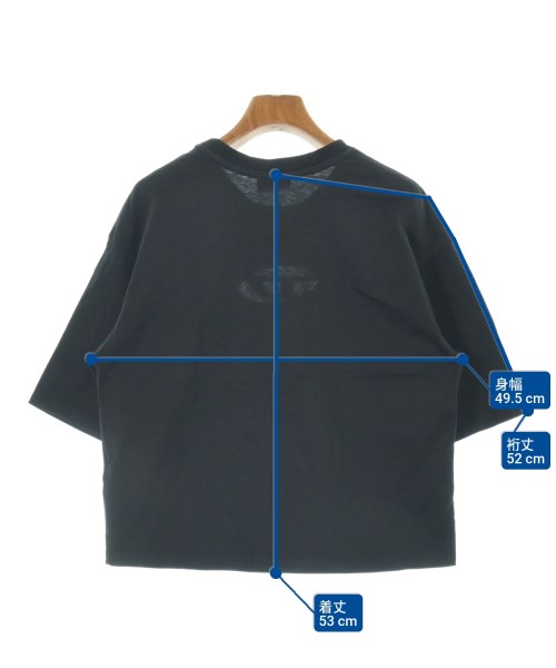 DIESEL（ディーゼル）Tシャツ・カットソー 黒 サイズ:S レディース/2200640811037