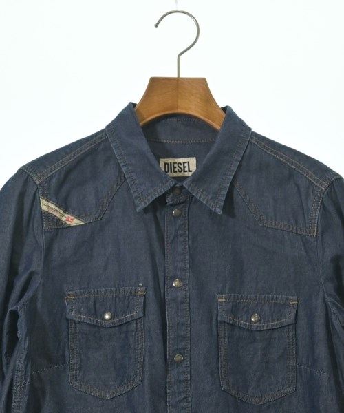 DIESEL（ディーゼル）カジュアルシャツ 紺 サイズ:S レディース/2200630432037