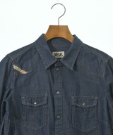 DIESEL（ディーゼル）カジュアルシャツ 紺 サイズ:S レディース/2200630432037