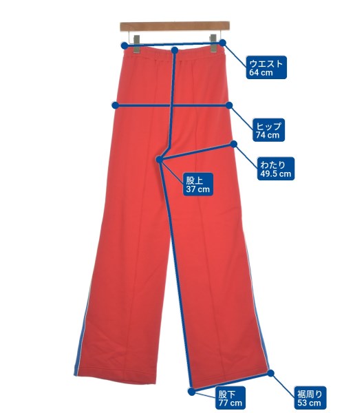 DIESEL（ディーゼル）スウェットパンツ 赤 サイズ:XS レディース/2200641074042