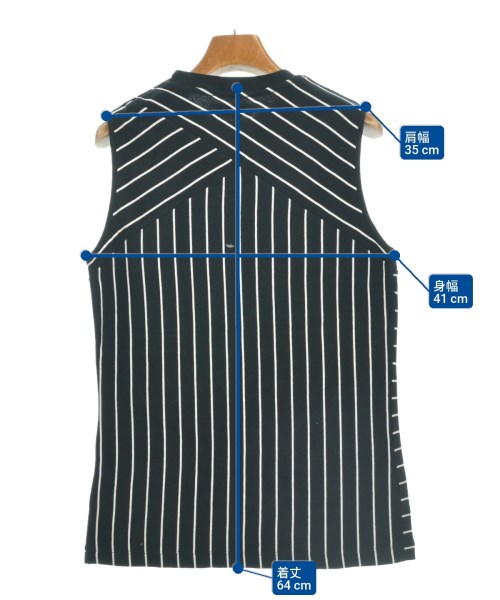 DIESEL（ディーゼル）ノースリーブ 黒 サイズ:XS レディース/2200628737090