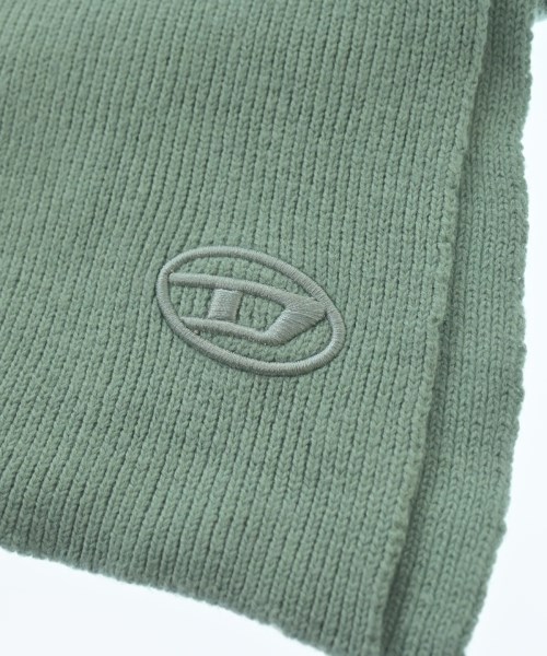 DIESEL（ディーゼル）マフラー 緑 サイズ:UNI レディース/2200603723117